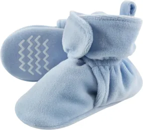 Hudson Baby Baby Girls' Cozy Velour Booties