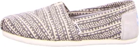 Toms Womens Classic Printed Wool Light Grey/Printed Wool Casual Shoe 6.5 Women US