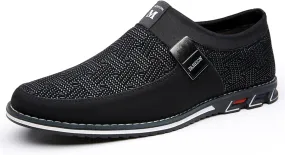 Veslesth Men Casual Shoes Sneakers Loafers Comfort Walking Shoes Fashion Driving Shoes Luxury Leather Shoes for Male Business Work Office Dress Outdoor
